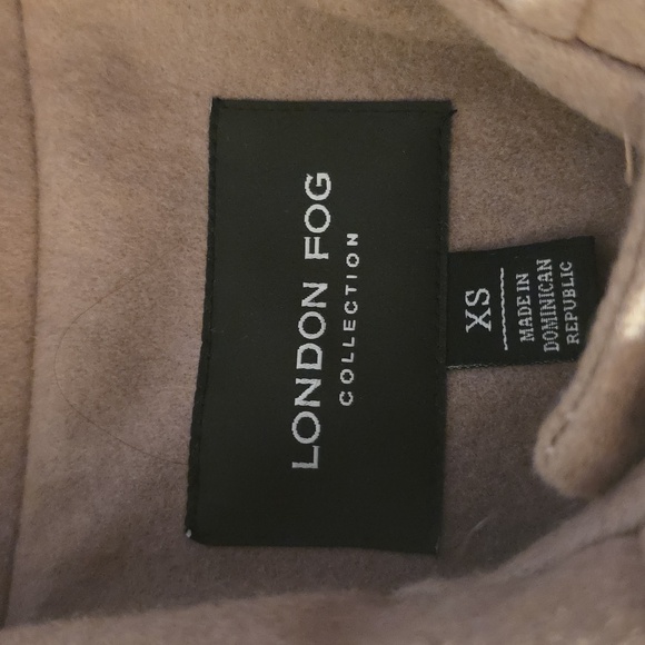 London Fog Women's TMauve/ TanPea Coat - Picture 2 of 5